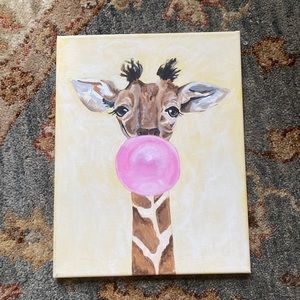Giraffe painting